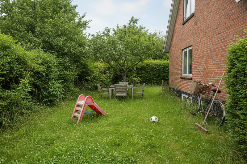 Haveoprydning - Før